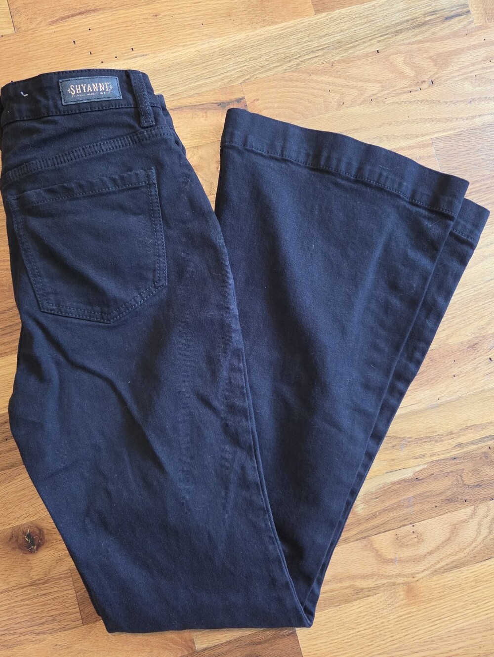 Shyanne Jeans Women's 27 Black Flare Jeans Western Boho